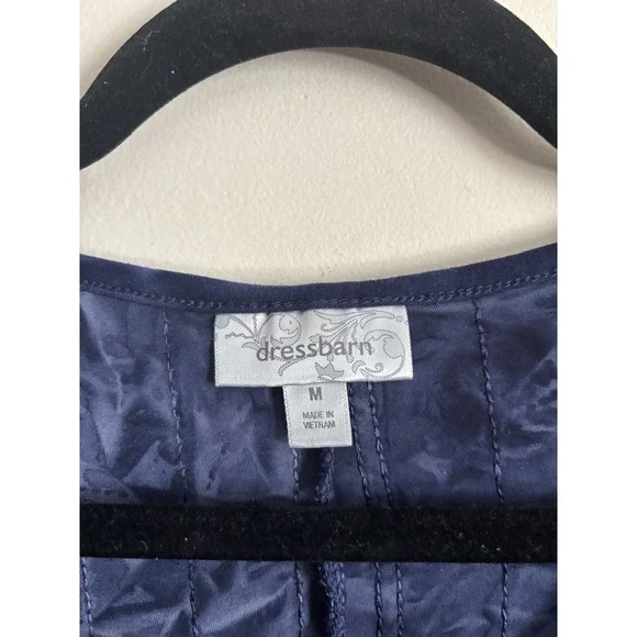 Vintage Y2K Sequin Whimsigoth Tie Dye Long Sleeve Top Blue Medium Witchy Boho - Picture 3 of 5